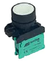 Mutlusan 010 104 000008 Sw-Aa11 22Mm Plastik Yaylı Buton Start Beyaz - 1