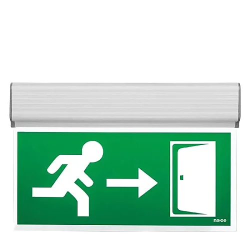 Nade 17110 265MM-N16 Sola Çift Yönlü Led'li Acil Yönlendirme Armatürü 3 Saat Aydınlatma Süresi IP20 - 1