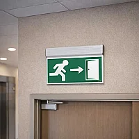 Nade 17110 265MM-N16 Sola Çift Yönlü Led'li Acil Yönlendirme Armatürü 3 Saat Aydınlatma Süresi IP20 - 2