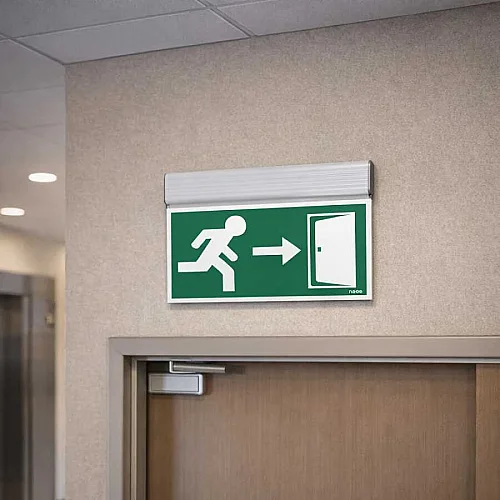 Nade 17110 265MM-N17 Sağa Çift Yönlü Led'li Acil Yönlendirme Armatürü 3 Saat Aydınlatma Süresi IP20 - 2