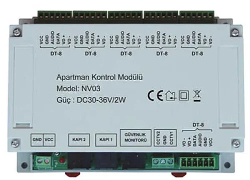 Nade NV03 Görüntülü ve Sesli İnterkom Sistem Dağıtıcısı - 1