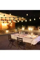 Noas YL01-0220 Mykonos IP65 10 Metre 20 Duylu Sarkıt Duy Seti E27 - 4