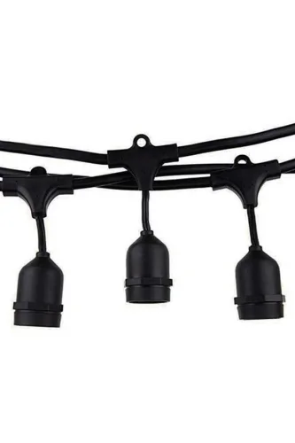 Noas YL01-0220 Mykonos IP65 10 Metre 20 Duylu Sarkıt Duy Seti E27 - 6