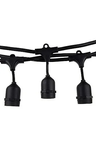 Noas YL01-0220 Mykonos IP65 10 Metre 20 Duylu Sarkıt Duy Seti E27 - 6