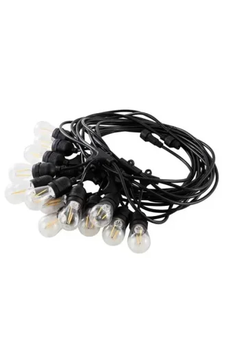 Noas YL01-0220 Mykonos IP65 5 Metre 5 Duylu Sarkıt Duy Seti E27 - 1