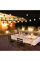 Noas YL01-0220 Mykonos IP65 5 Metre 5 Duylu Sarkıt Duy Seti E27 - 4