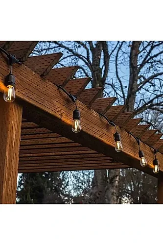 Noas YL01-0220 Mykonos IP65 5 Metre 5 Duylu Sarkıt Duy Seti E27 - 5