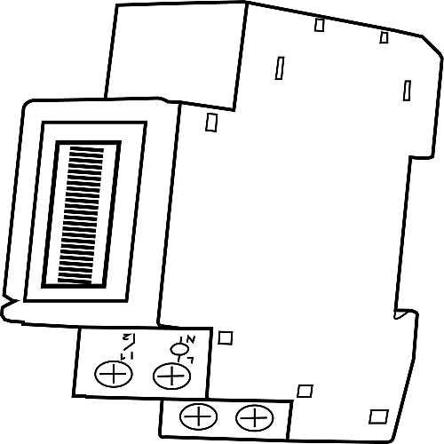 Noas YL04-7101 3500W 16A W Otomat Zaman Saati - 2