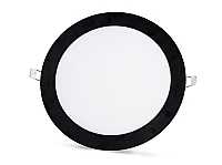 Noas YL10-1800-S 18W 6500K Beyaz Işık Sıva Altı Slim Siyah Led Panel - 1