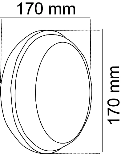 Noas YL13-0024 24W 6500K Beyaz Işık Led Nemliyer Armatür 2160 Lümen - 2