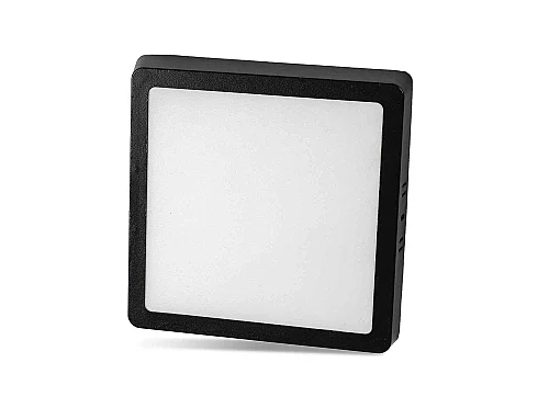 Noas YL15-1801-S 18W 3200K Gün Işığı Siyah Kasa Sıva Üstü Kare Led Panel - 1