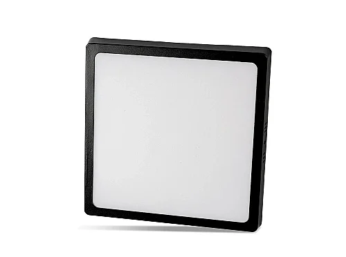 Noas YL15-2400-S 24W 6500K Beyaz Işık Siyah Kasa Sıva Üstü Kare Led Panel - 1