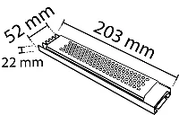 Noas YL26-0240 10A (240W) 24V Süper Slim Led Trafosu Yüksek Akım Korumalı IP20 - 2