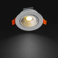 Noas YL28-0503 5W 3200K Gün Işığı Mercan Krom Kasa Sıva Altı Led Spot - NOAS (1)