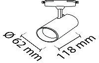 Noas YL29-0101 GU10 Duylu Siyah Picasso Boş Kasa - 4