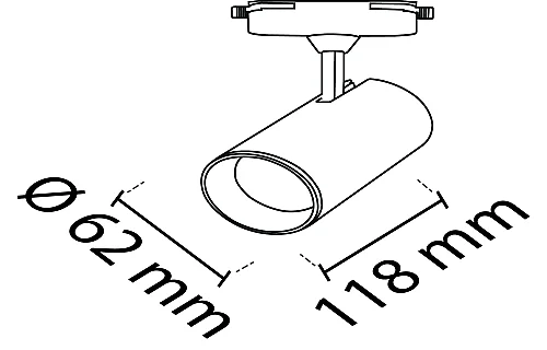 Noas YL29-0101 GU10 Duylu Siyah Picasso Boş Kasa - 4