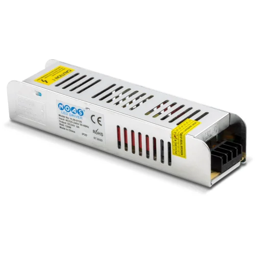 Noas YL30-0120 5A (120W) 24V Slim Led Trafosu Yüksek Akım Korumalı IP20 - 1