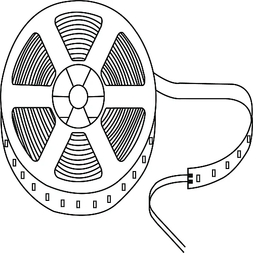 Noas YL40-4102 Gün Işığı 3200K 12V 4040 Dış Mekan Şerit Led 5 Metre - 3