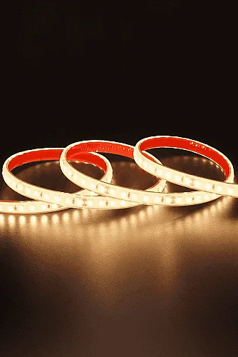 Noas YL41-2206 Amber 220V Neon 120 Led IP44 25 Metre - 1