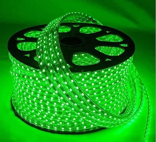 Noas YL41-4005 Yeşil Işık 220V 4040 Led Hortum IP65 100 Metre - 1