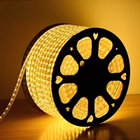 Noas YL41-4006 Amber Işık 220V 4040 Led Hortum IP65 100 Metre - 1