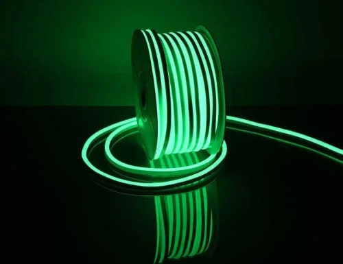 Noas YL42-0005 Yeşil Işık 220V Neon Led IP65 (8x16mm) 50 Metre - 1