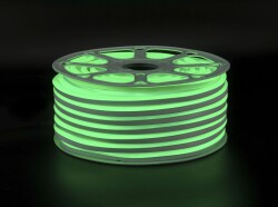 Noas YL42-0005 Yeşil Işık 220V Neon Led IP65 (8x16mm) 5 Metre - 2