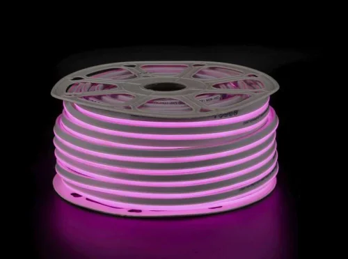 Noas YL42-0008 Pembe Işık 220V Neon Led IP65 (8x16mm) 50 Metre - 1