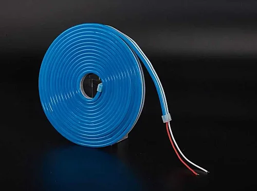 Noas YL42-0123 Mavi Işık 12V Neon Hortum IP65 (6x12mm) 5 Metre - 1