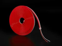 Noas YL42-0124 Kırmızı Işık 12V Neon Led IP65 (6x12mm) 5 Metre - 1