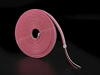 Noas YL42-0128 Pembe Işık 12V Neon Led IP65 (6x12mm) 5 Metre - 1