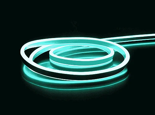 Noas YL42-5019 Turkuaz Işık 12V Neon Led IP64 (8x16mm) 50 Metre - 1