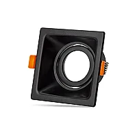 Noas YL60-2010 Nil Siyah Kare Dekoratif Boş Kasa - 1