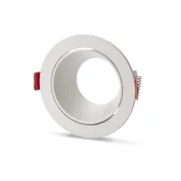 Noas YL60-2111 Ren Beyaz Yuvarlak Dekoratif Boş Kasa - 1