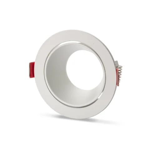 Noas YL60-2111 Ren Beyaz Yuvarlak Dekoratif Boş Kasa - 1