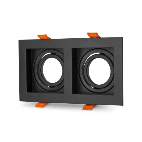 Noas YL60-2360 Amazon Siyah Kare 2'li Dekoratif Boş Kasa - 1