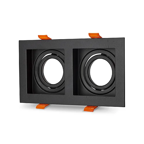 Noas YL60-2360 Amazon Siyah Kare 2'li Dekoratif Boş Kasa - 1