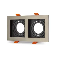 Noas YL60-2362 Amazon Saten Kare 2'li Dekoratif Boş Kasa - 1