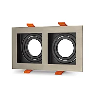 Noas YL60-2362 Amazon Saten Kare 2'li Dekoratif Boş Kasa - 1