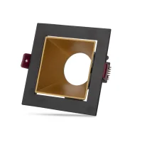 Noas YL60-3024 Ural Siyah-Golden Kare Dekoratif Boş Kasa - 1