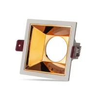 Noas YL60-3402 Aras Beyaz-Rose Kare Dekoratif Boş Kasa - 1