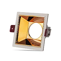 Noas YL60-3402 Aras Beyaz-Rose Kare Dekoratif Boş Kasa - 1