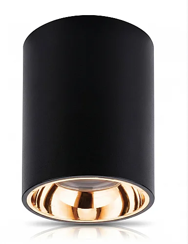 Noas YL60-5031 Göksu Dekoratif GU10 Siyah - Bakır Kasa - 1