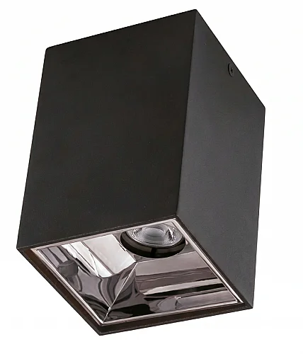 Noas YL60-9129 Aksu Dekoratif GU10 Siyah - Krom Kasa - 1