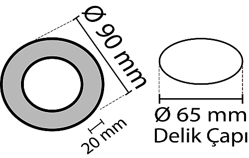 Noas YL65-1610 Hades Dekoratif Cam Boş Kasa - 2