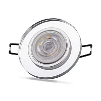 Noas YL65-1611 Zeus Yuvarlak Dekoratif Cam Boş Kasa - 1