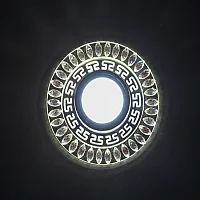 Noas YL65-1757 Flora 3W Mavi+4000K Natural Beyaz Led Çerçeveli Dekoratif Kristal Cam Boş Kasa - 2