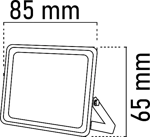 Noas YL70-1011 10W 3200K Gün Işığı Ultra Slim Led Projektör 800 Lümen IP66 - 2