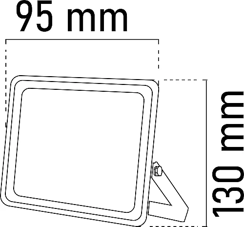 Noas YL70-1036 30W Amber Ultra Slim Led Projektör - 2