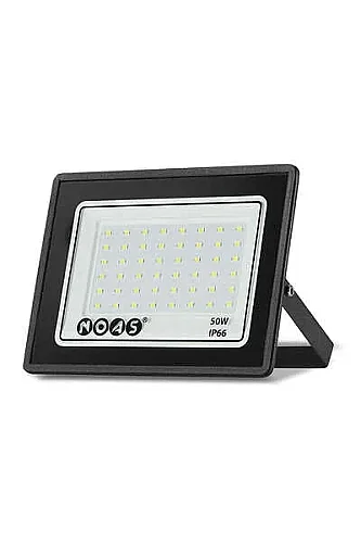 Noas YL70-1050 50W 6500K Beyaz Işık Ultra Slim Led Projektör 4000 Lümen IP66 - 1